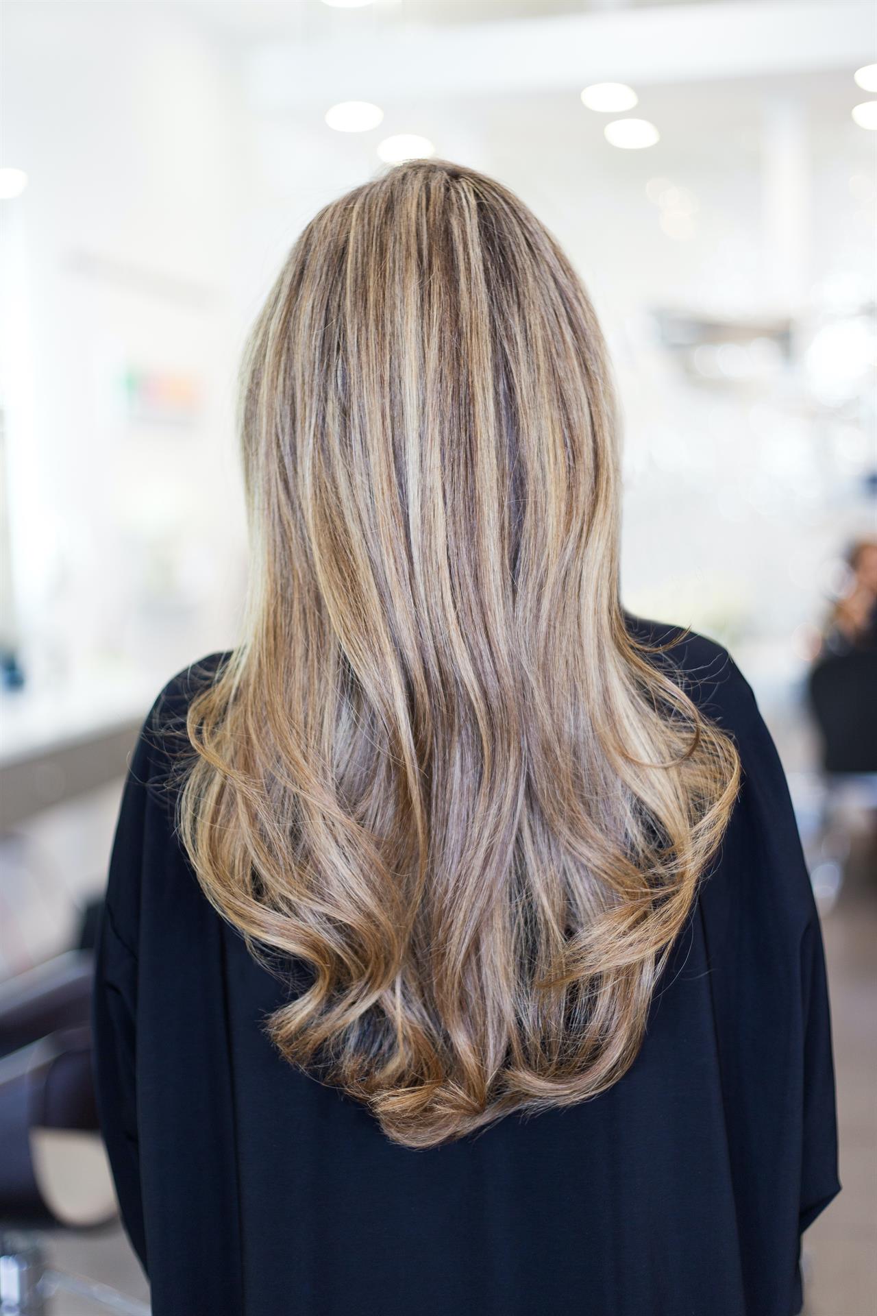 Balayage helle Haare