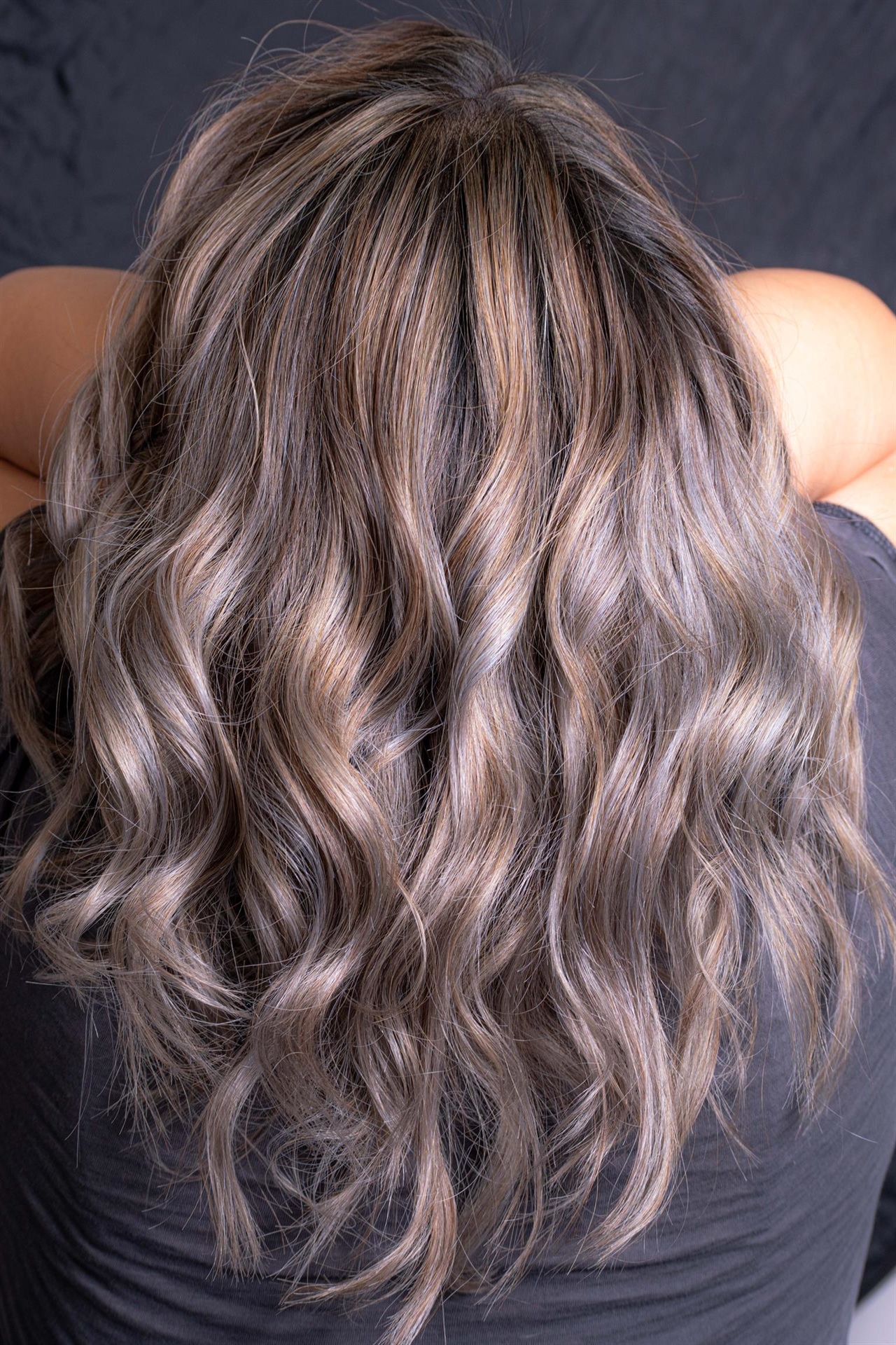 Balayage dunklere Haaare